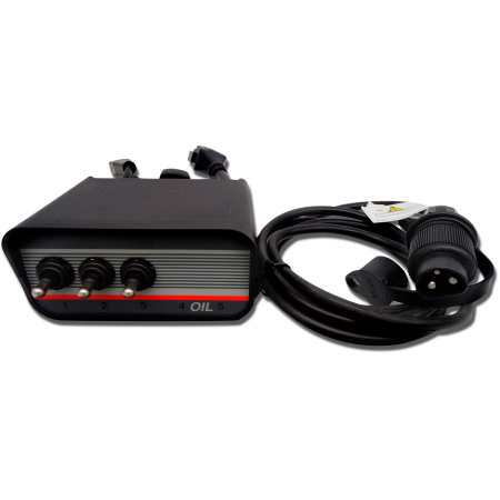 PANEL STERUJĄCY ROZDZIELACZA CETOP 12V/ 24V 3 PRZYCISKI